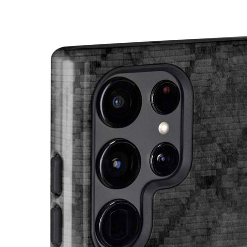 NBA Los Angeles Clippers Black Rust Galaxy S25 Ultra Impact Case